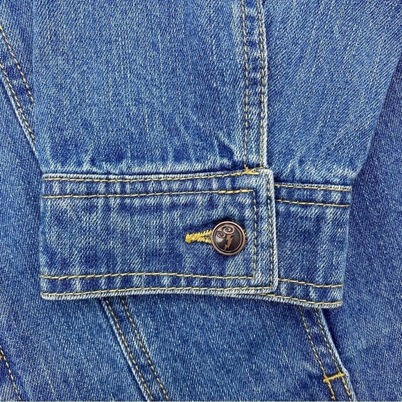 Disney Parks 25th Anniversary Hercules Embroidered Denim Jean Jacket - XL - Picture 8 of 16